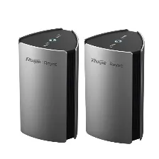 Paquete De 2 Ruteador Mesh Inalambrico Ruijie Rg-m32 4 Antenas Int, Wi-fi 6, 3 Rj-45, 2402 Mbit/s, Negro